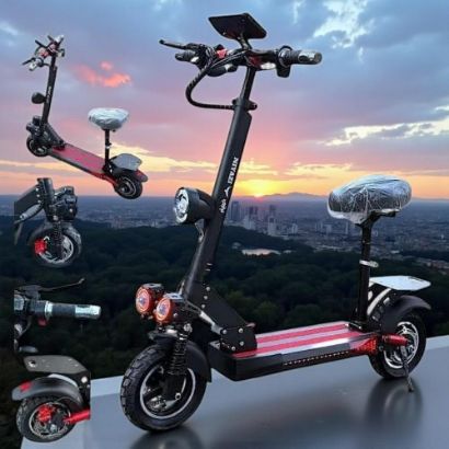 صورة سكوتر الوحش M4 الكهربائي القابل للطي